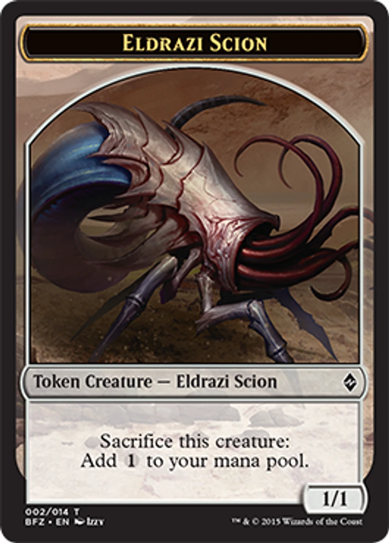 Eldrazi Scion Token (002)