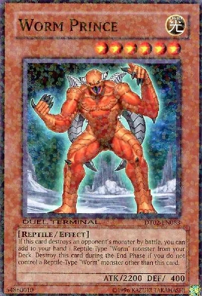 Worm Prince - DT02-EN083 - Common - Duel Terminal