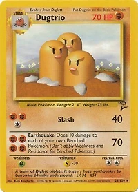 Dugtrio - 23/130 Rare Unlimited Edition