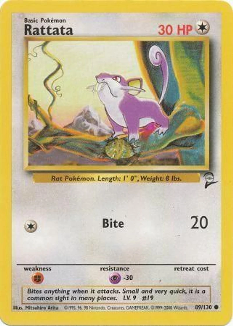 Rattata - 89/130 Common Unlimited Edition