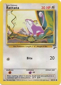 Rattata - 89/130 Common Unlimited Edition