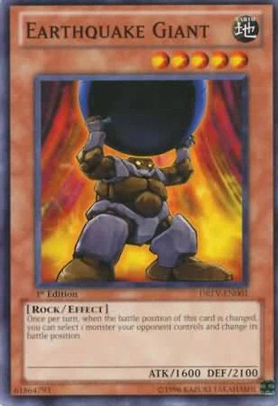 Earthquake Giant - DREV-EN001 - Common - 1st Edition