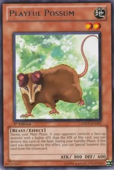 Playful Possum - DREV-EN007 - Rare - 1st Edition