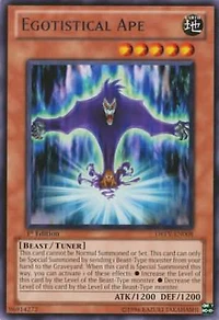 Egotistical Ape - DREV-EN008 Rare 1st Edition