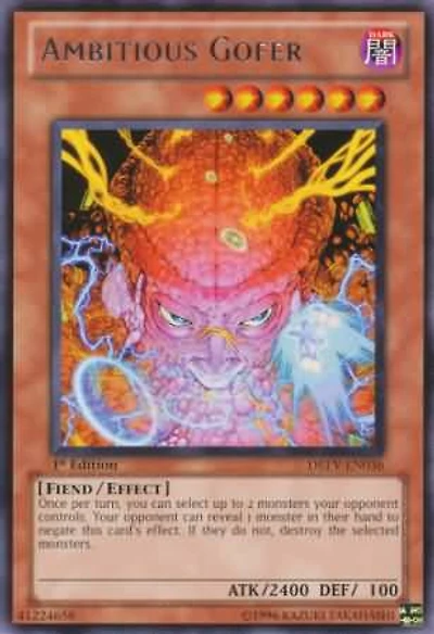 Ambitious Gofer - DREV-EN036 - Rare - 1st Edition