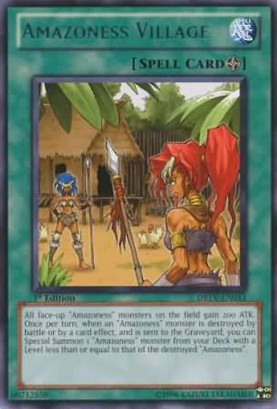 Amazoness Village - DREV-EN053 Rare 1st Edition