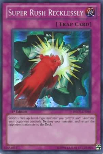 Super Rush Recklessly - DREV-EN089 - Super Rare - 1st Edition