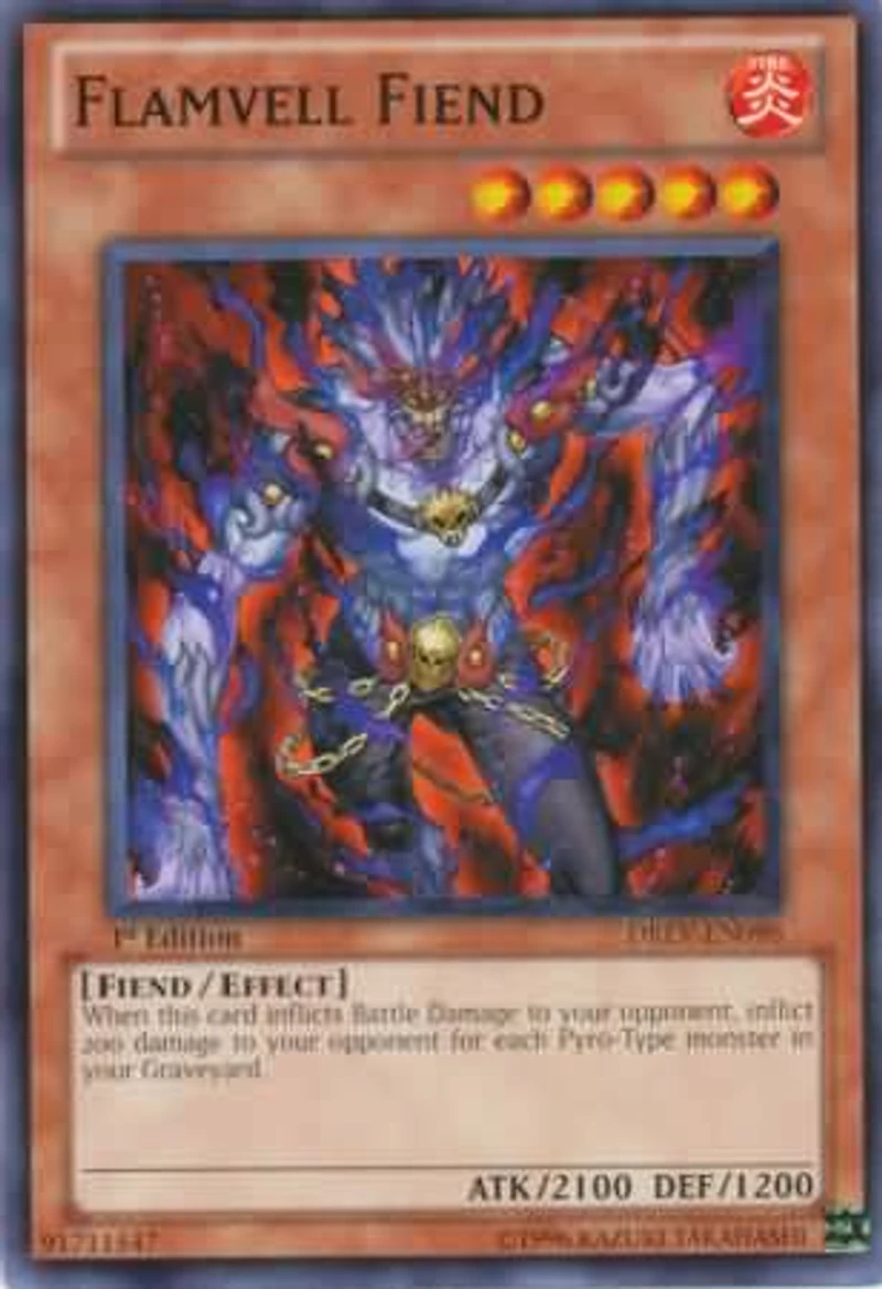 Flamvell Fiend - DREV-EN096 - Common