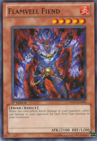 Flamvell Fiend - DREV-EN096 - Common