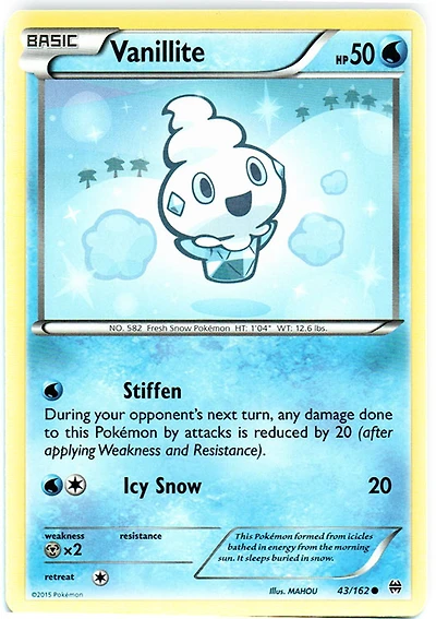 Vanillite - 43/162 - Common