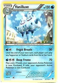 Vanilluxe - 45/162 - Rare
