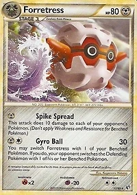 Forretress - 13/90 - Rare