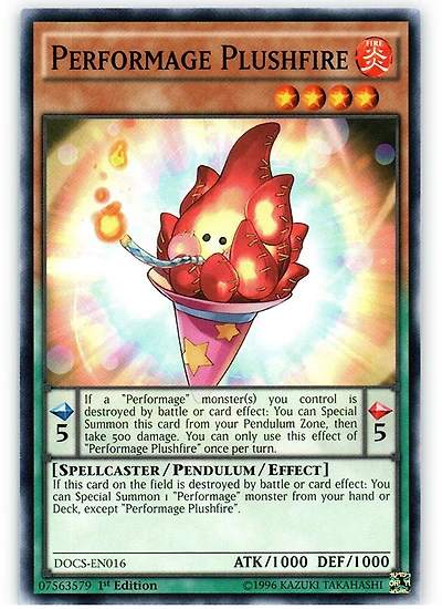 Performage Plushfire - DOCS-EN016 - Common - 1st Edition