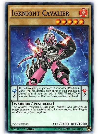Igknight Cavalier - DOCS-EN030 - Common - 1st Edition
