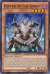 Keeper of the Shrine - CORE-EN024 - Common - Unlimited Edition