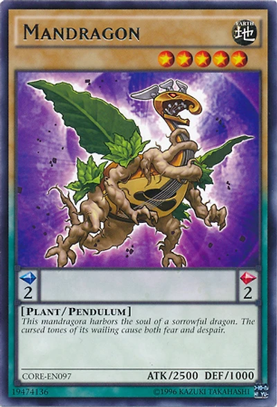 Mandragon - CORE-EN097 - Rare - Unlimited Edition