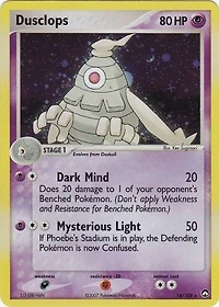 Dusclops - 14/108 -  Holo Rare Theme Deck Exclusive