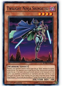 Twilight Ninja Shingetsu - BOSH-EN015 - Common - 1st Edition
