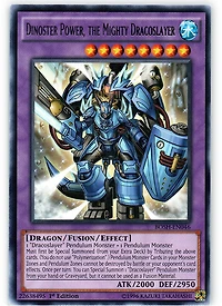 Dinoster Power, the Mighty Dracoslayer - BOSH-EN046 - Rare - 1st Edition