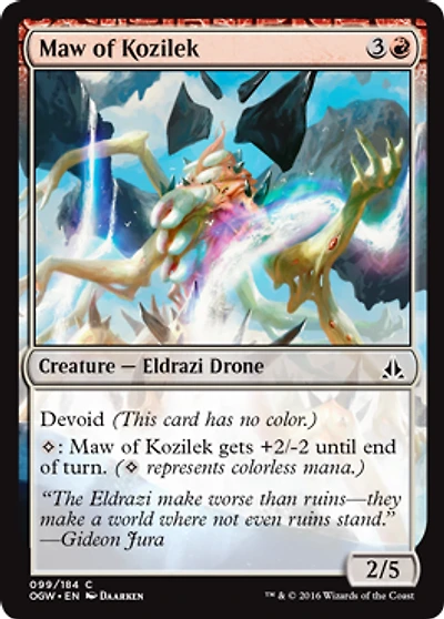 Maw of Kozilek - Foil