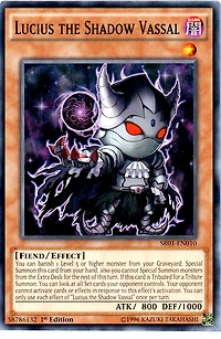Lucius the Shadow Vassal - SR01-EN010 - Common - 1st Edition