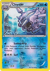 Cloyster - 24/122 - Uncommon - Reverse Holo