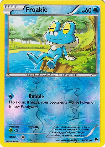 Froakie - 38/122 Common Reverse Holo