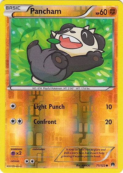 Pancham - 71/122 - Common - Reverse Holo
