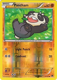 Pancham - 71/122 - Common - Reverse Holo