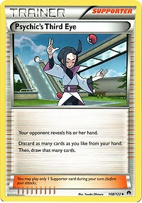Psychic's Third Eye - 108/122 - Uncommon