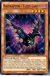 Raidraptor - Fuzzy Lanius - WIRA-EN017 - Common - 1st Edition