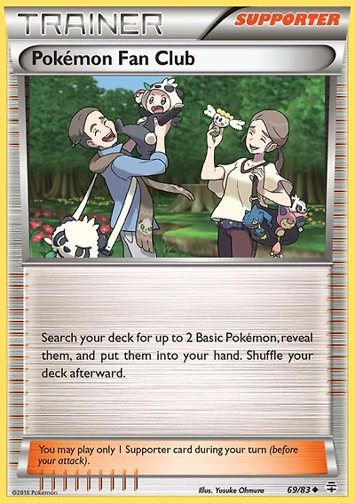 Pokemon Fan Club - 69/83 - Uncommon