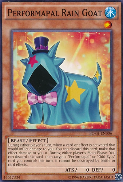 Performapal Rain Goat - BOSH-EN006 - Common - Unlimited Edition
