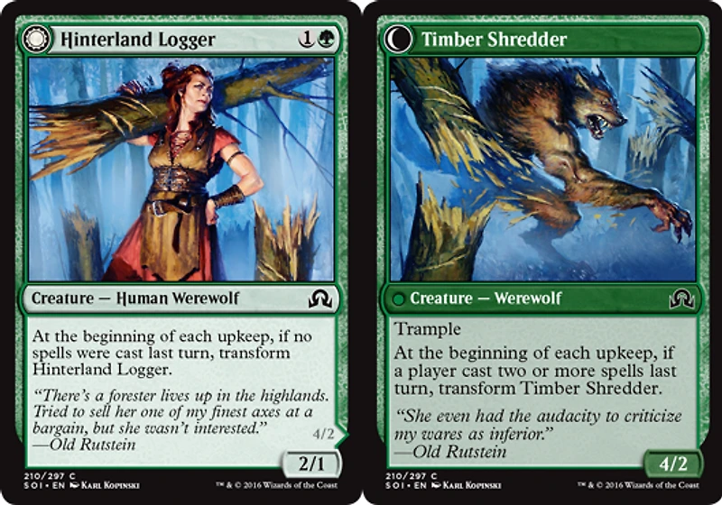 Hinterland Logger // Timber Shredder - Foil
