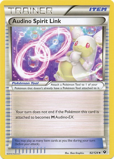 Audino Spirit Link - 92/124 - Uncommon