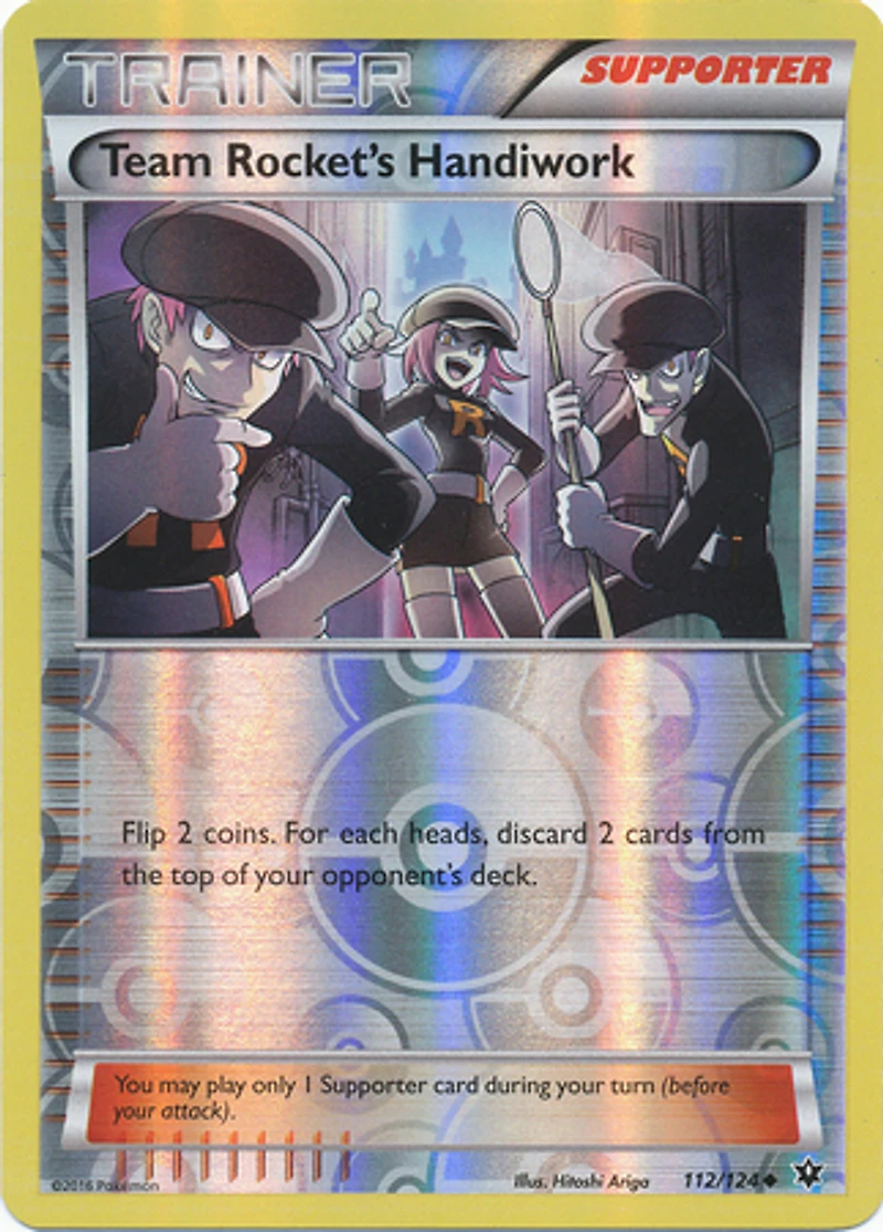 Team Rocket's Handiwork - 112/124 Uncommon Reverse Holo