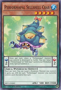 Performapal Sellshell Crab - SHVI-EN002 - Common - 1st Edition
