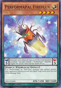 Performapal Fireflux - SHVI-EN005 - Common - 1st Edition