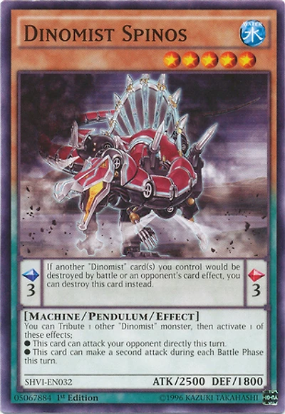 Dinomist Spinos - SHVI-EN032 - Common - 1st Edition