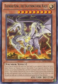 Thunder King, the Lightningstrike Kaiju - SHVI-EN087 - Rare - 1st Edition