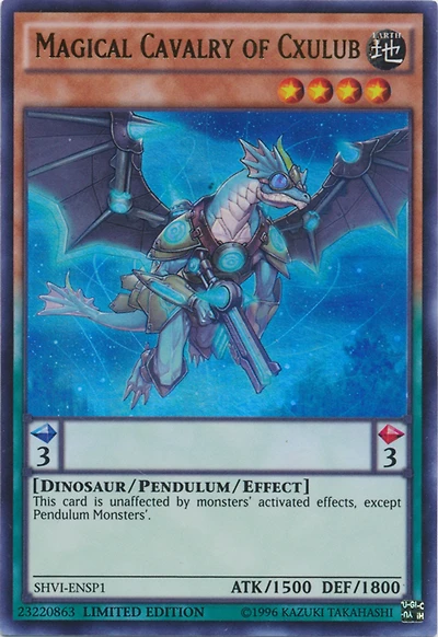 Magical Cavalry of Cxulub - SHVI-ENSP1 - Ultra Rare - Limited Edition
