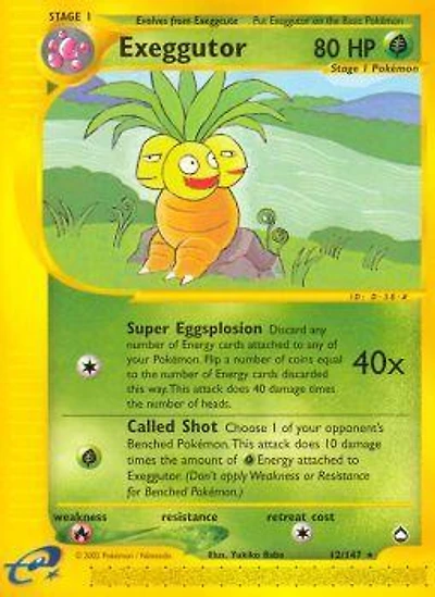 Exeggutor - 12/147 Rare