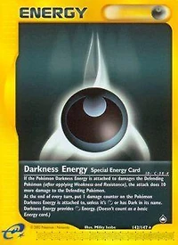 Darkness Energy - 142/147 - Rare