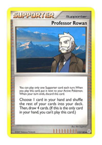 Professor Rowan - 112/130 Uncommon
