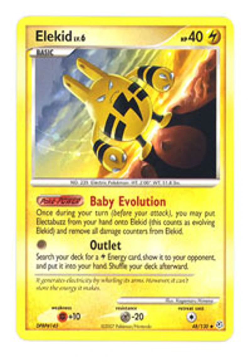 Elekid - 48/130 Uncommon