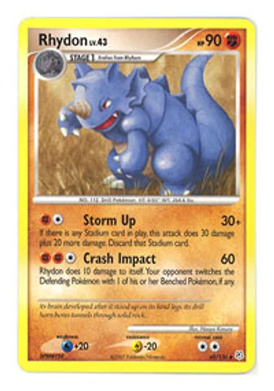 Rhydon - 60/130 Uncommon