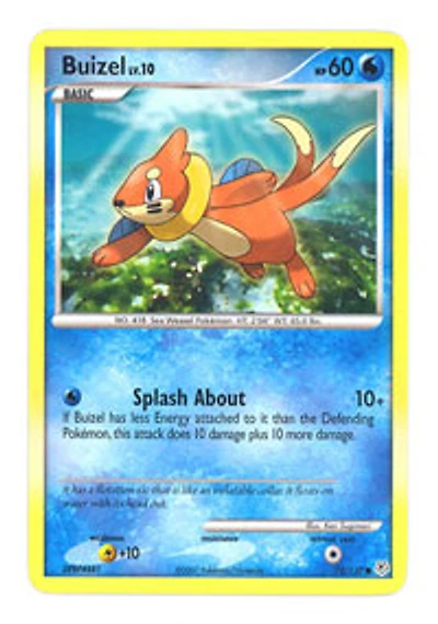 Buizel - 72/130 Common
