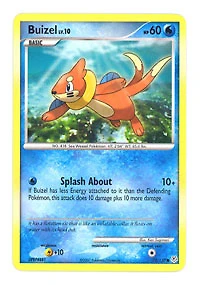 Buizel - 72/130 Common
