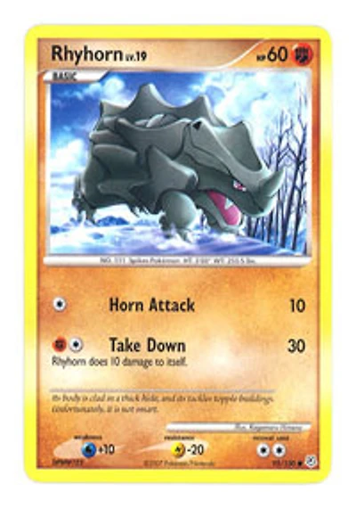 Rhyhorn - 95/130 Common
