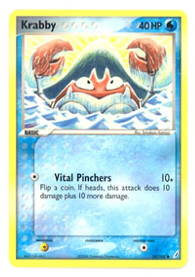 Krabby - 54/100 Common
